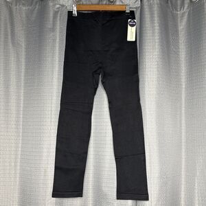 Empetua By Shapermint Daily Flaunt Mid Waist Shaping Capri Med Black Brand New